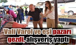 Vali Varol’dan pazar esnafına ziyaret