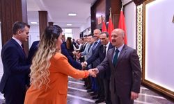 Aydın Valiliği’nde bayramlaşma töreni
