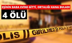 Aile katliamı: Eşini ve 3 yakınını öldürüp intihara kalkıştı