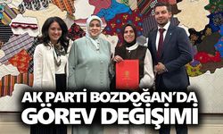 AK Parti Bozdoğan’da görev değişimi
