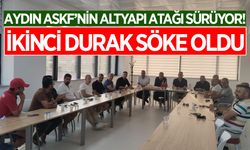 Aydın ASKF'nin altyapı atağı sürüyor! İkinci durak Söke oldu