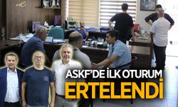 Aydın ASKF Genel Kurulu'nun ilk oturumunda çoğunluk sağlanamadı