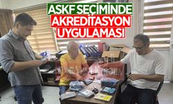 Aydın ASKF Genel Kurulu için akreditasyon kartları hazırlandı