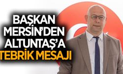 Aydın BBSK Başkanı Mersin'den ASKF yeni Başkanı Altuntaş'a tebrik mesajı