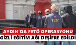 Aydın'da FETÖ operasyonu: Gizli eğitim ağı deşifre edildi