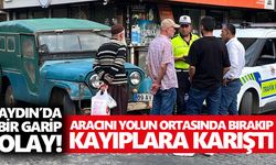 Aydın’da bir garip olay! Aracını yolun ortasında bırakıp kayıplara karıştı