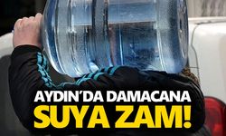 Aydın’da damacana suya zam!