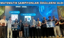 Nazilli'ye matematikte büyük gurur