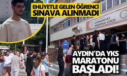 Aydın’da YKS maratonu başladı! Ehliyetle gelen öğrenci sınava alınmadı