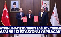 Aydınlı hayırseverden sağlık yatırımı: ASM ve 112 istasyonu yapılacak