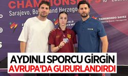 Aydınlı sporcu Avrupa Şampiyonası'nda gururlandırdı