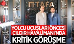 AYTO Başkanı Ülken'den Çıldır Havalimanı'na ziyaret