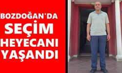 Bozdoğan'da seçim heyecanı yaşandı