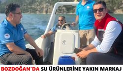 Bozdoğan'da su ürünlerine yakın markaj