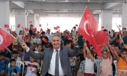 Buharkentli çocuklar doyasıya eğlendi