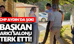 CHP Aydın’da şok! Başkan Arıcı salonu terk etti!