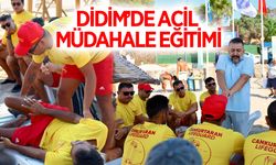 Didim'de cankurtaranlara acil müdahale eğitimi