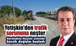 Efeler Belediyesi düğmeye bastı, hastane yolu genişliyor