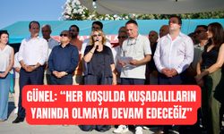 Günel’den adalet ve sosyal belediyecilik vurgusu