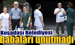 Kuşadası Belediyesi’nden Babalar Günü’nde anlamlı ziyaret