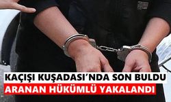 Kuşadası’nda firari hükümlü jandarmadan kaçamadı
