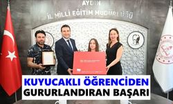 Kuyucaklı öğrenciden dikkat çeken başarı