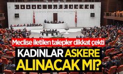 Meclis’e iletilen talepler dikkat çekti: Bedelli taksiti, Kadınlara askerlik, Heykel yasağı...
