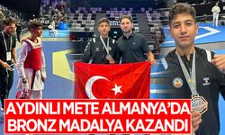 Aydınlı Mete, Almanya'da bronz madalya kazandı
