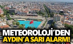 Meteoroloji’den Aydın’a sarı alarm!