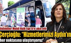 Mobil Halk Ege Et Didim'de yoğun ilgi gördü