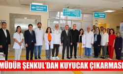 Müdür Şenkul'dan Kuyucak çıkarması