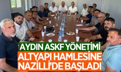Aydın'da altyapılar için ilk bölge toplantısı Nazilli'de yapıldı