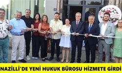 Nazilli'de Gülseren Gökçe avukatlık bürosu açıldı
