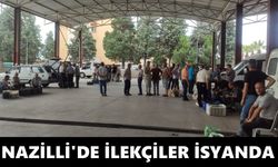Nazilli’de ilekçiler isyanda
