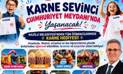 Nazilli’de karne coşkusu Cumhuriyet Meydanı’nda yaşanacak