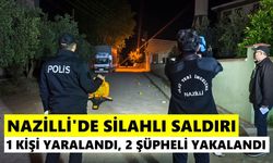 Nazilli'de silahlı saldırı: 1 kişi yaralandı, 2 şüpheli yakalandı
