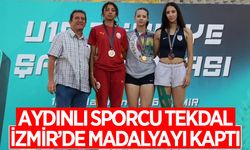 Aydınlı sporcu pistlere dönüşünü madalyayla taçlandırdı