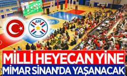 Aydın'da Milli heyecan yine Mimar Sinan'da yaşanacak