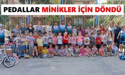 Pedallar minikler için döndü