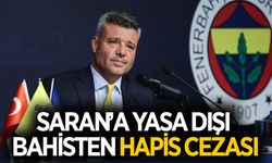 Sadettin Saran'a yasa dışı bahisten hapis cezası verildi