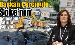 Söke’de kanalizasyon yatırımı için ilk kazma vuruldu
