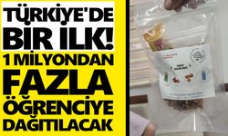 Türkiye'de bir ilk! 1 milyondan fazla öğrenciye dağıtılacak