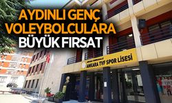 Aydınlı genç voleybolculara fırsat! TVF Spor Lisesi başvuruları başladı