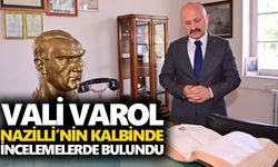 Vali Varol, Nazilli’nin kalbinde incelemelerde bulundu