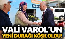 Vali Varol’un yeni durağı Köşk oldu! Esnaf ve vatandaşlarla bir araya geldi