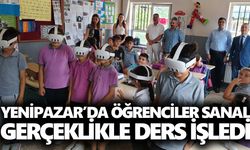 Yenipazar’da öğrenciler sanal gerçeklikle ders işledi