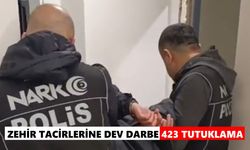 Zehir tacirlerine dev darbe: 423 tutuklama