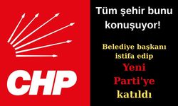 CHP'den istifa eden belediye başkanı Yeni Parti'ye katıldı