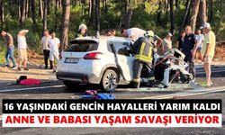 16 yaşındaki gencin hayalleri yarım kaldı: Anne ve babası yaşam savaşı veriyor