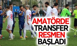 Amatör liglerde transfer dönemi resmen başladı